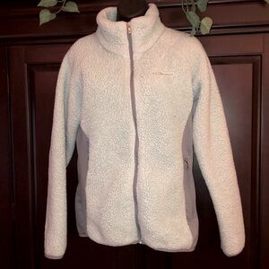 Columbia Blue and Gray Fleece Jacket—Lg